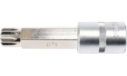 1/2" Galvutė su 100L SPLINE M17 antgaliu (prailginta)