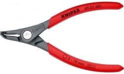 Precision circlip pliers. External. Bent 130mm (Ø3-10mm) KNIPEX
