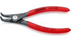 Precision circlip pliers. External. Bent 130mm (Ø3-10mm) KNIPEX