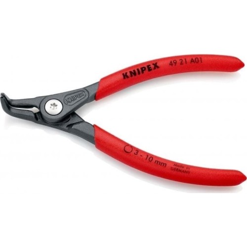 Precision circlip pliers. External. Bent 130mm (Ø3-10mm) KNIPEX