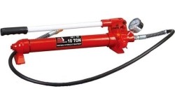 Hidraulinė pompa 10t su žarna ir manometru