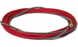 Dengtas plieninis šarvas ESAB 1,0–1,2mm, raudonos spalvos - 5m