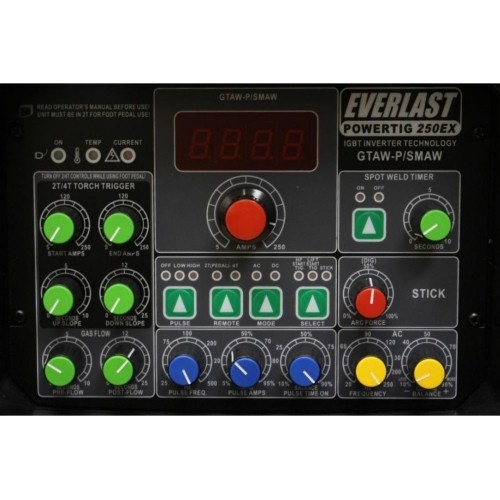 Suvirinimo aparatas EVERLAST TYPHOON 250EX PULSE su priedais