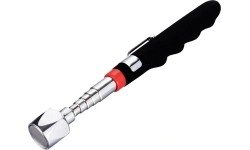 Telescopic magnetic pick up tool