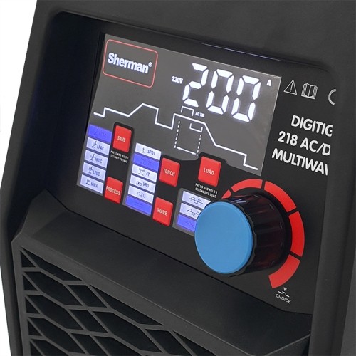 DIGITIG 218 AC/DC MULTIWAVE inverter welder
