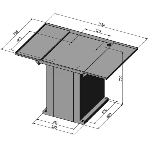 Stand BF 6 with coolant tray