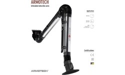 Smoke extraction sleeve AERSERVICE ARMOTECH 160 - With ventilator - 4000mm