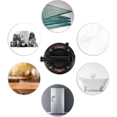 Vakuuminis stiklo laikiklis 1x200mm