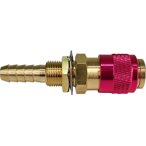 R21 panel water fi8 red quick connector socket