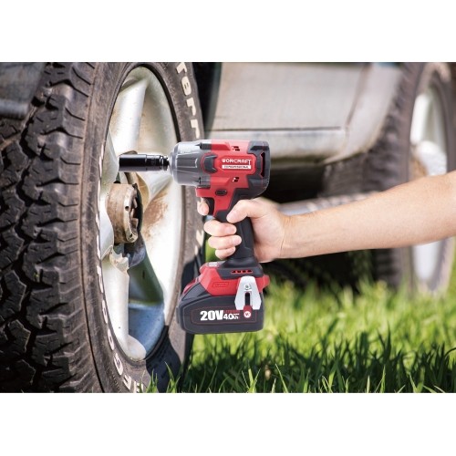 Akumuliatorinis smūginis suktuvas 1/2'' 850nm 20V LI-ION (XCUBE dėžė)