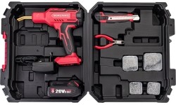 Akumuliatorinis plastiko suvirinimo aparatas plastikinėje dėžėje 20V LI-ION