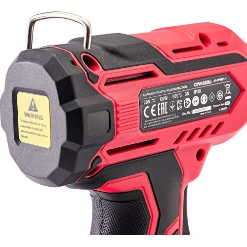 Akumuliatorinis plastiko suvirinimo aparatas plastikinėje dėžėje 20V LI-ION