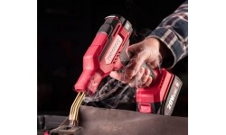 Akumuliatorinis plastiko suvirinimo aparatas plastikinėje dėžėje 20V LI-ION