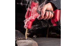 Akumuliatorinis plastiko suvirinimo aparatas plastikinėje dėžėje 20V LI-ION