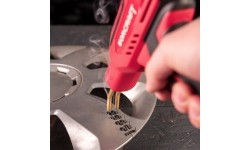 Akumuliatorinis plastiko suvirinimo aparatas plastikinėje dėžėje 20V LI-ION