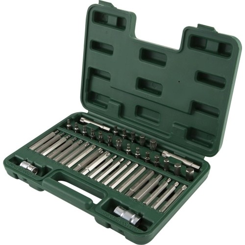 Keičiamų antgalių rinkinys (IMBUS, TORX,SPLINE) 42vnt