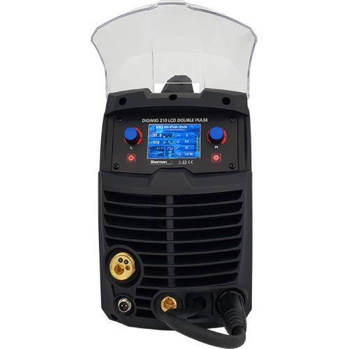 Sinerginis inverterinis suvirinimo aparatas DIGIMIG 210 LCD DOUBLE PULSE
