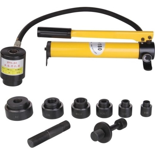 Hidraulinis skylių pramušėjas 8t 16-51mm