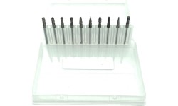 Frezų kietmetalio rinkinys Ø3x3mm 10vnt.