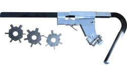 Piston ring groove cleaning tool set 7pcs