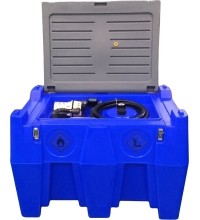 Mobili AdBlue talpykla 440L (plastikinė) su pompa 12V ACAD40 (automatiniu pistoletu ir filtru)