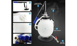 Manual extract & discharge transmission oil pump 7l with ATF filler system