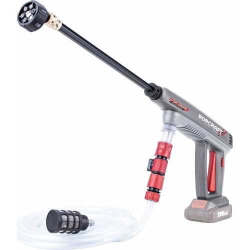 Li-ion Cordless high pressure cleaner 20V 2.0Ah in plastic box