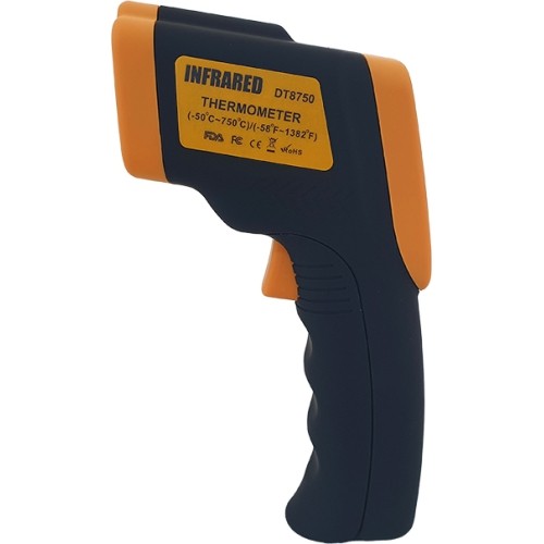 Infraraudonųjų spindulių pirometras 750C
