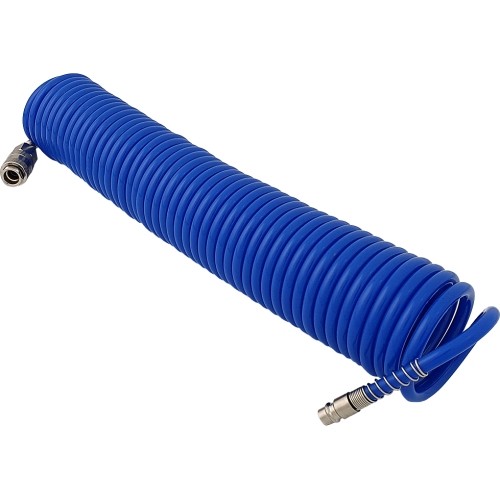 PU hose 5.5x8mm with quick disconnect 10m