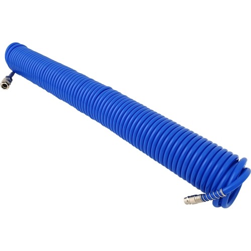 PU hose 5,5x8mm with quick coupling 15m (for pneumatics)