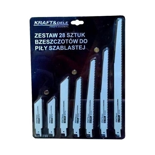 Blade set (28pcs) for reciprocating saw