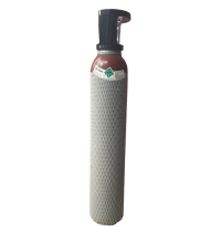 Empty gas cylinder He, 8 L 