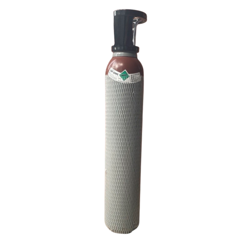 Empty gas cylinder He, 8 L 