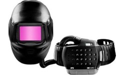 Suvirintojo skydelis 3M Speedglas G5-01 su ADFLO filtravimo sistema - with G5-01 TW filter