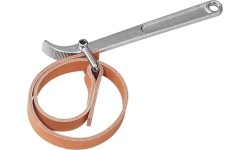 Tepalo filtro raktas su dirželiu