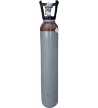 Empty gas cylinder He, 8 L 