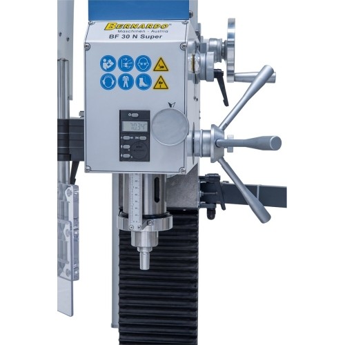BF 30 N Super with table feed and digital readout ES-12 V