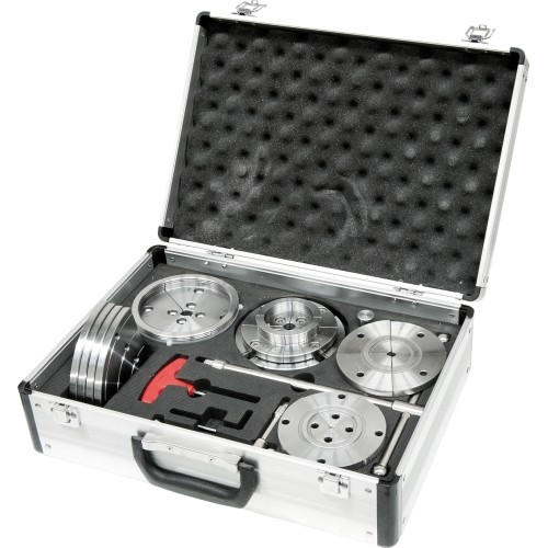 Griebtuvų medienos tekinimui komplektas Bernardo Premium, 110 mm