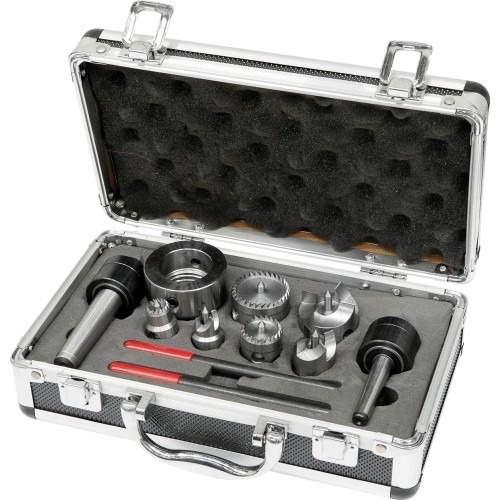 Frezavimo antgalių komplektas Bernardo (M 33 x 3,5 MK 1 MK 2) 9 vnt.