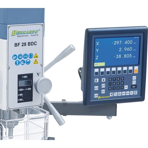 BF 28 BDC with power feed and 3-axis digital readout ES-12 V
