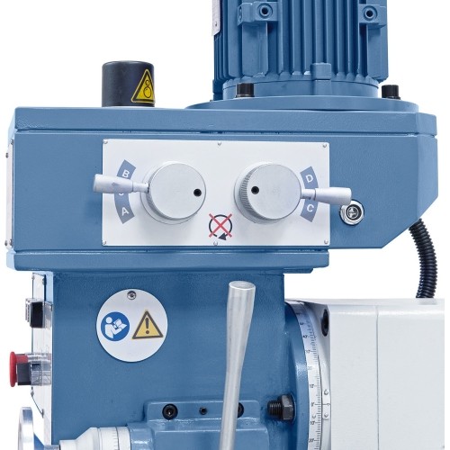 KF 60 incl. 3-axis digital readout ES-12 V and automatic table feed in x/y-axis