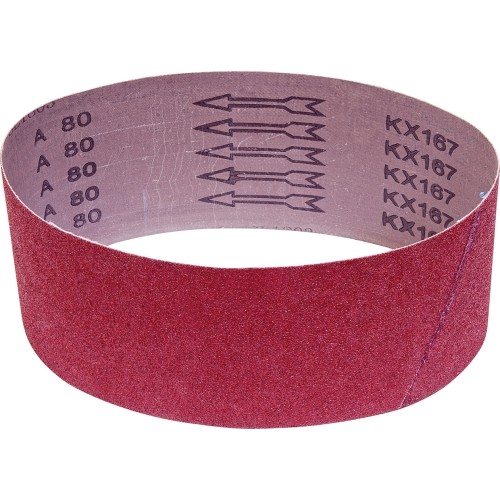 Sanding belt 610 x 100 mm - G 80 (10 pcs.) f. OSB 60