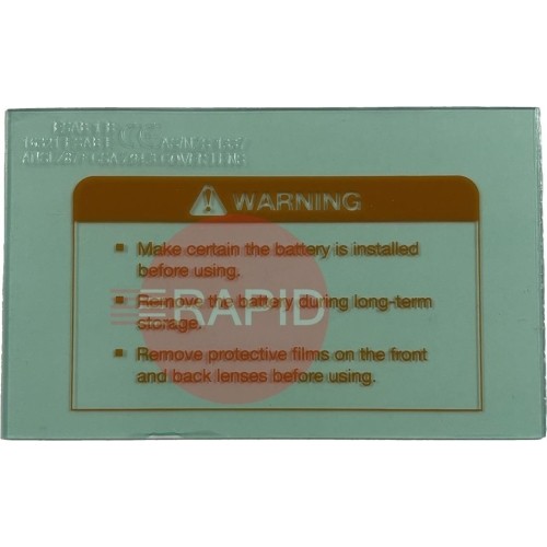 Vidinis stikliukas, skaidrus (skirta: ESAB Savage A50 Lux)