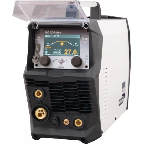 Suvirinimo aparatas Alfain 200 SD Pulse (pramoninis, tinka aliuminiui)