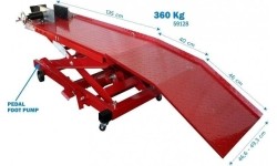 Hidraulinis keltuvas motociklui 360kg