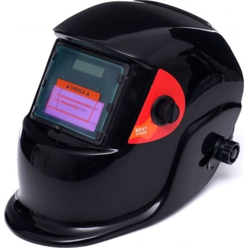 Welder helmet, self-darkening