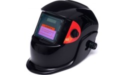 Welder helmet, self-darkening