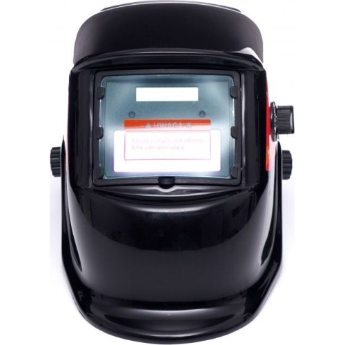 Welder helmet, self-darkening
