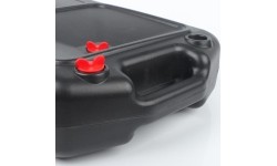 Skysčių surinkimo bakas 15l su kamščiais