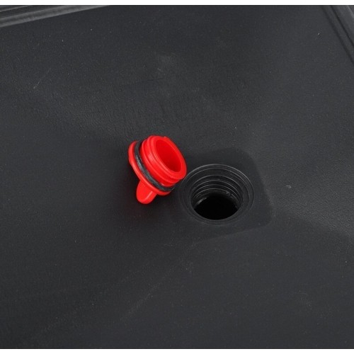 Skysčių surinkimo bakas 15l su kamščiais